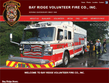 Tablet Screenshot of bayridgefire.com